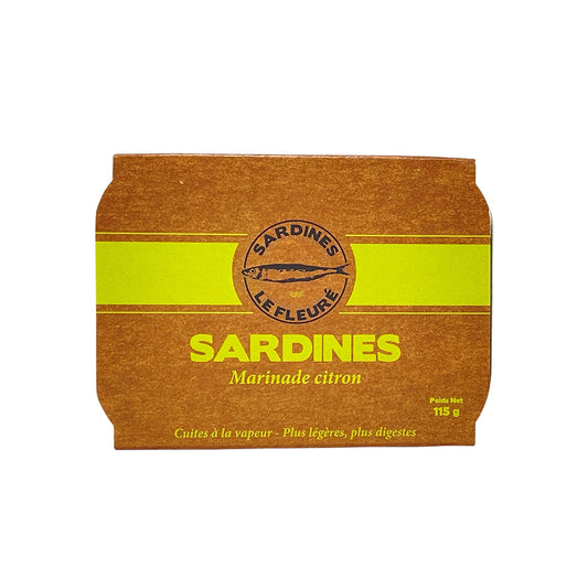 Sardinen Le Fleuré in Zitronenmarinade: Erfrischender Meeresgenuss für Feinschmecker