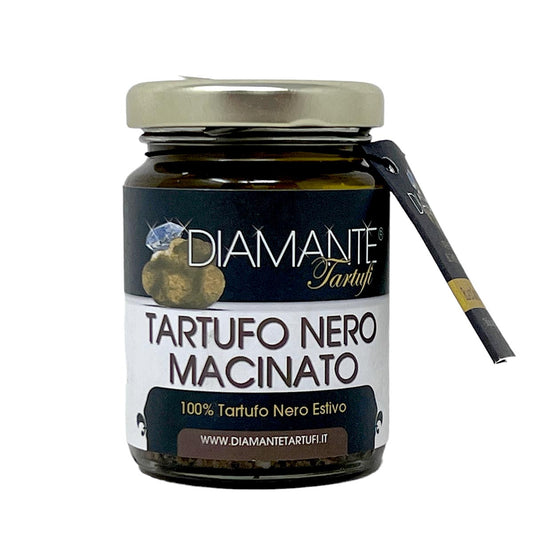 DIAMANTE TARTUFI italienischer schwarzer Trüffel gemahlen im nativen Olivenöl natürlich und echt