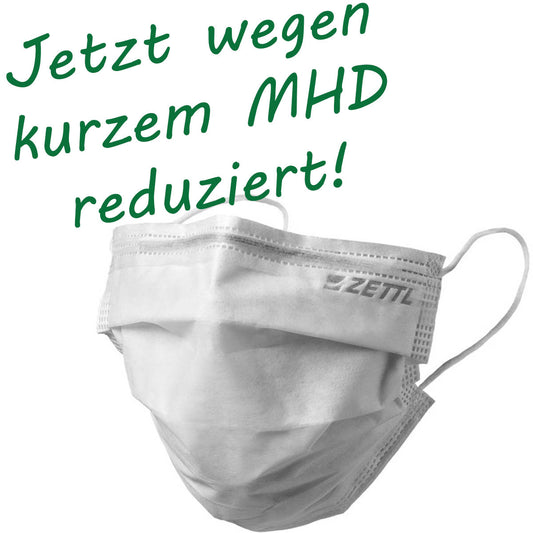 *MHD 01/2024* ZETTL OP-Maske PLUS TYP II, Medizinische Gesichtsmaske Made in Germany