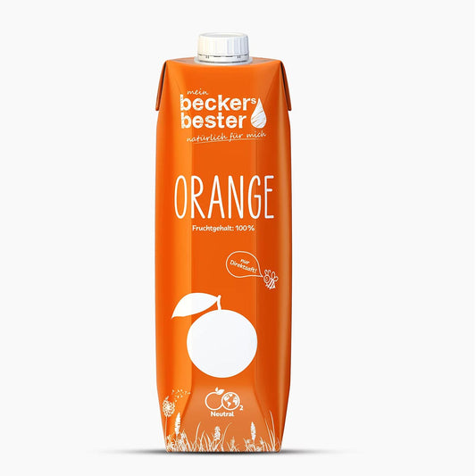 beckers bester Fruchtsaft Getränk Orangensaft  1 x 1 Liter