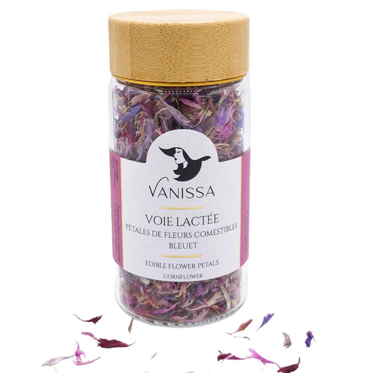 Vanissa Milky Way - Essbare Blütenblätter Mischung aus Kornblumen