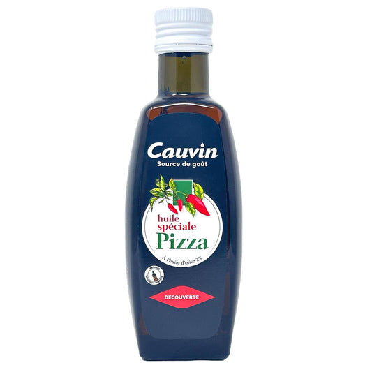 Cauvin Chili-Öl für Pizza, Pasta und zum Grillen - Huile Pimentée 250 ml Frankreich