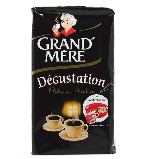 Kaffee Grand' Mère Dégustation - Gemahlener Kaffee 250g - Arabica
