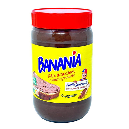 Pâte à tartiner Banania Cacao Céréales Bananes Bananen Schoko Creme 750 g