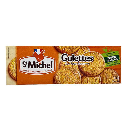 St. Michel Galettes Biscuits: Französische Butterkekse - Traditionelle Knusprigkeit!