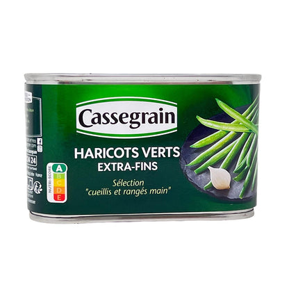 Cassegrain Grüne Bohnen extra fein - Frische und Qualität in jeder Dose