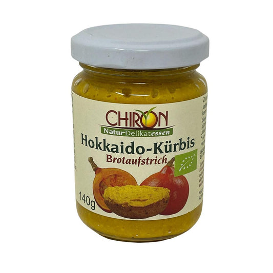 CHIRON Naturdelikatessen Bio Hokkaido-Kürbis Brotaufstrich kbA 140 g