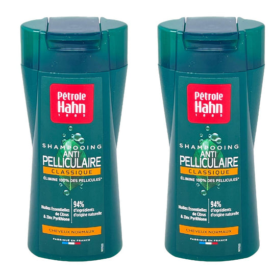 Pétrole Hahn Anti Schuppen Shampoo Anti Pelliculaire Classique 2 x  250 ml