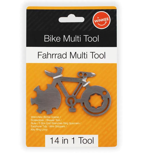 WINKEE Fahrrad Multi Tool 14-in-1 Werkzeug