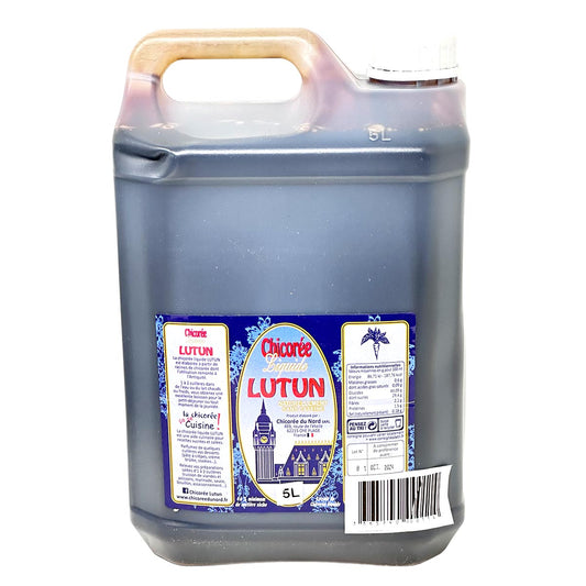 LUTUN Chicorée Liquide: Natürliches Zichorienkonzentrat Sirup 5L