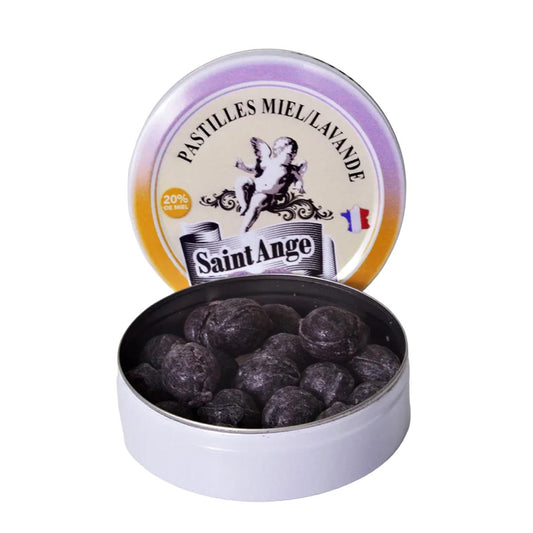 Saint-Ange Pastilles Miel/Lavande - Honig/Lavendel Pastillen aus Frankreich 50g