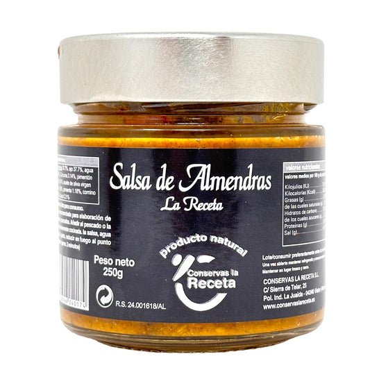 Conservas La Receta Salsa de Almendras - Spanische Mandelsauce für Gourmet-Genuss