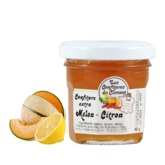 Les Confitures du Climont Melonen-Zitronen Konfitüre extra 50g