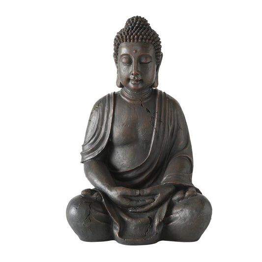 FeineHeimat Buddha Figur sitzend 70 cm - Garten Deko für spirituelle Präsenz