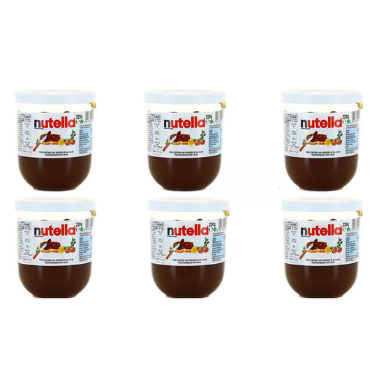 Ferrero Nutella im Trinkglas 6 x 200g - Perfekt für süßen Genuss!
